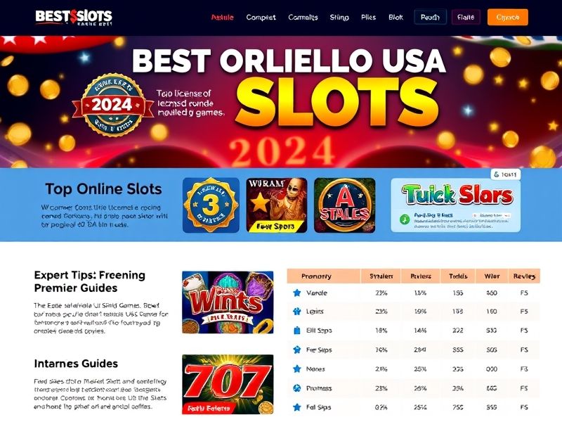 Discover the best online slots for US players with expert reviews, legal casino recommendations, and insights into top-rated slot games, bonuses, and player safety in the USA gambling industry.